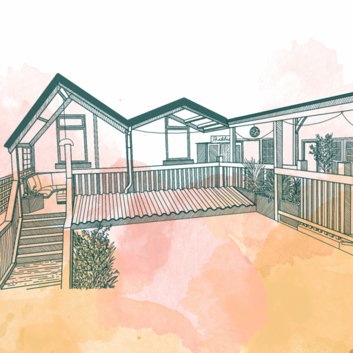 Hagglers Line Drawing