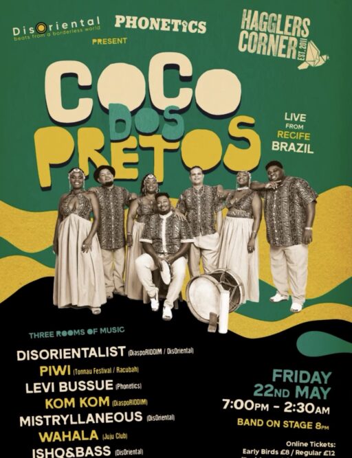 Coco Dos Pretos 22/05/26 event artwork