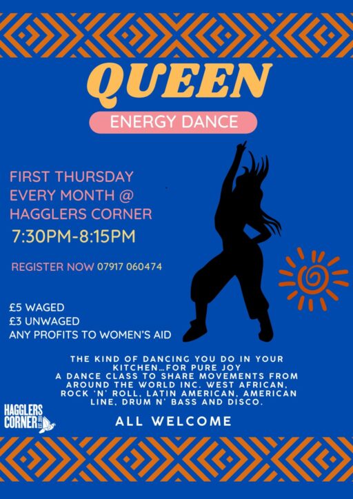 Queen Energy Dance event poster